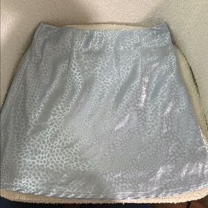 princess polly light blue  Patterned Skirt